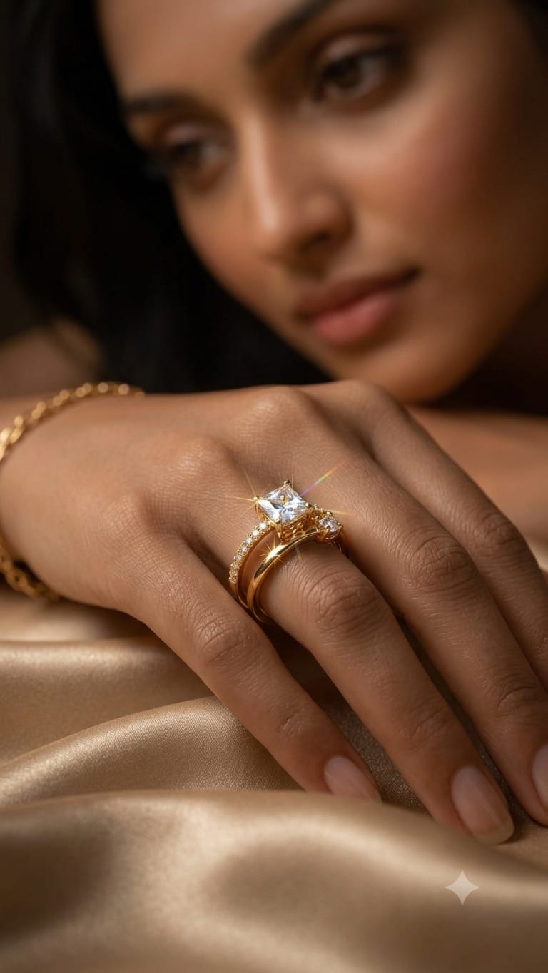 Diana Stacked Ring Set photo 7