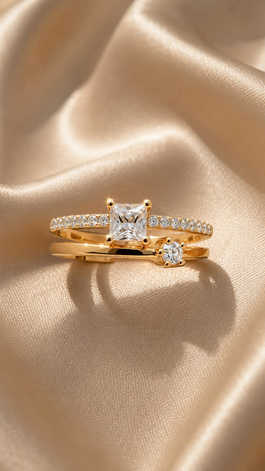 Diana Stacked Ring Set photo 2