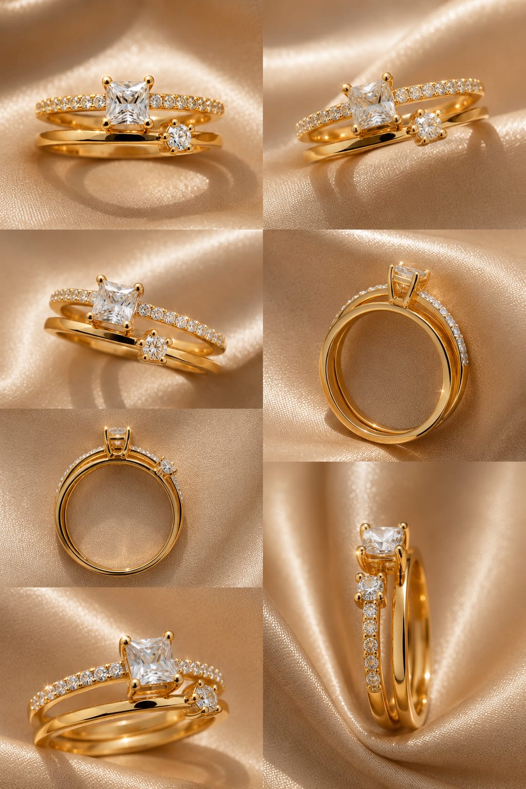 Diana Stacked Ring Set photo 3