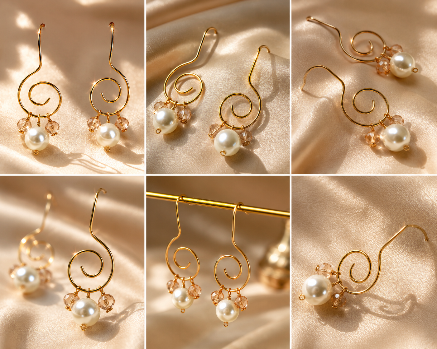 Serena Spiral Earrings photo 4
