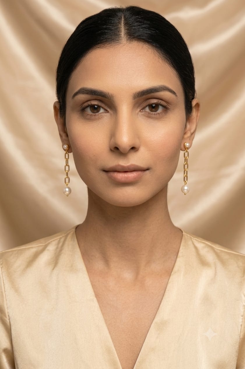 Luna Pearl Drop Earrings