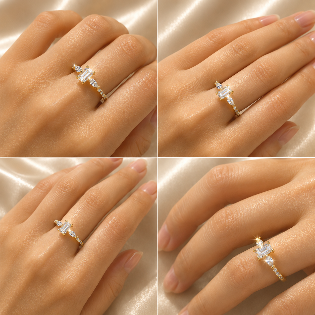 Celeste Rose Solitaire Ring photo 5