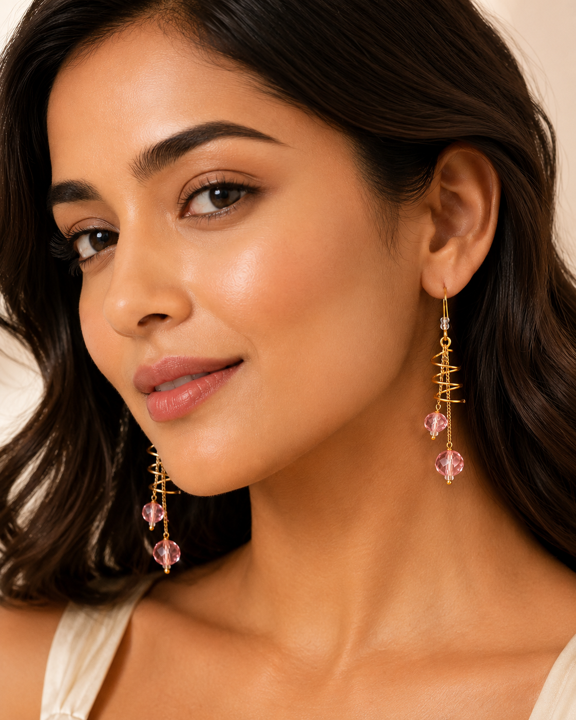 Rosa Spiral Drops